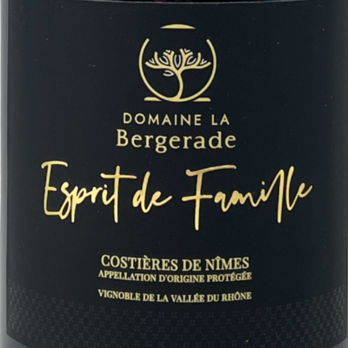 Domaine La Bergerade - Esprit De Famille ROUGE 2022