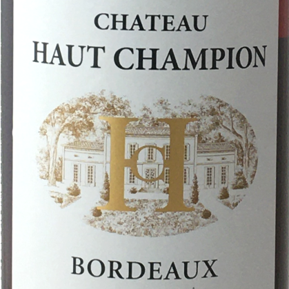 Chateau Haut Champion - Clairet