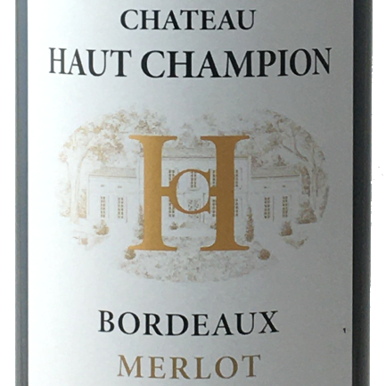 Chateau Haut Champion Merlot