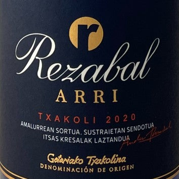 (Available Early-Mid May) Rezabal Txakoli - Arri