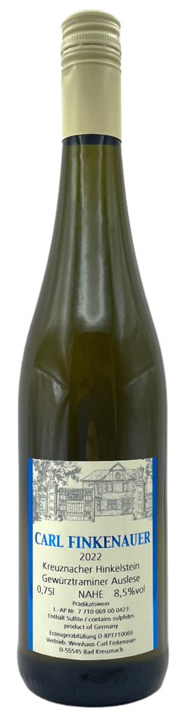 Carl Finkenauer - Kreuznacher Hinkelstein Gewurztraminer Auslese