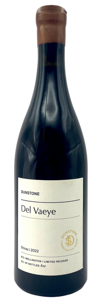Dunstone Del Vaeye Shiraz 2022 - Limited Release. No. of bottle 600