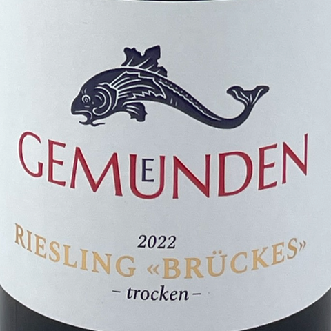 Gemünden - Riesling Kreuznacher Brückes Trocken 2022