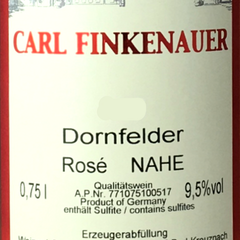 Carl Finkenauer - Dornfelder Rosé